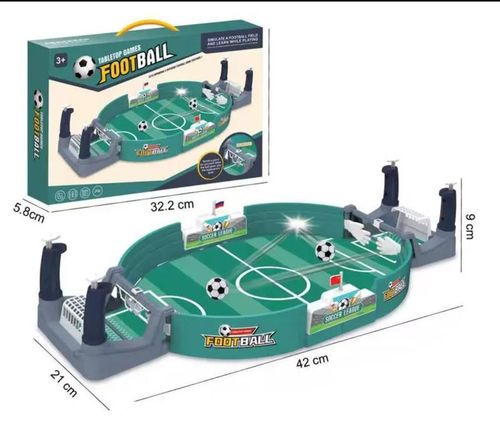 Interactive Tabletop Football Soccer Game for Kids & Adults – Two-Player Parent-Child Board Game