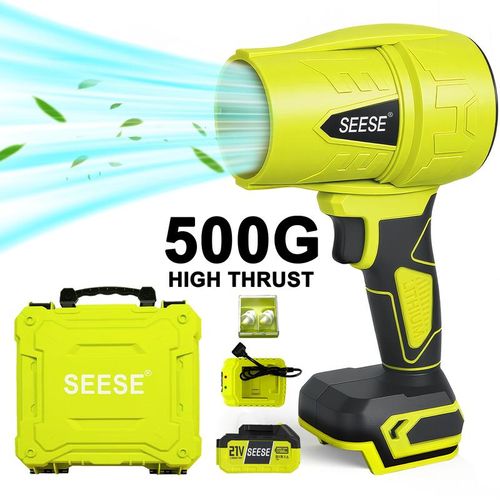 Cordless Turbo Jet Blower 500G High Thrust – Aircraft Engine Principle Leaf & Car Dryer