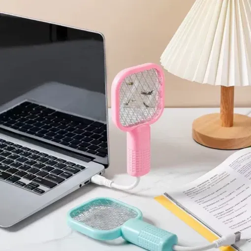 USB Mosquito Swatter Rechargeable Electric Fly Killer