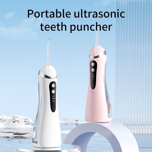 Portable Cordless Water Flosser with 3 Modes, IPX7 Waterproof Oral Irrigator