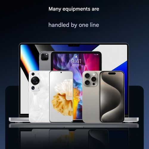 240W Folding Bracket Type-C Fast Charging Cable - 90 Degree Elbow Design with Built-in Phone Stand, 480Mbps Data Transfer for Gaming, Laptops & Smartphones