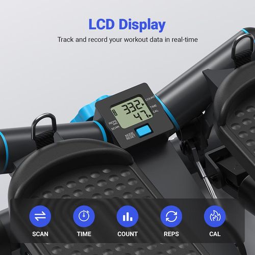 MERACH Adjustable Twist Stepper - Knee Protection Home Cardio Machine