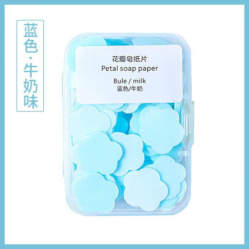 Petal-Shaped Soap Papers: 4-Scent Bundle, Natural, Portable & Luxe