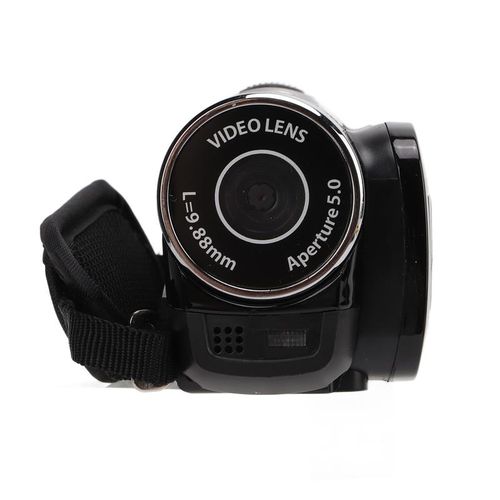 HD 1080P Handheld Camcorder - 16X Digital Zoom Portable Video Recorder, 16MP CMOS Sensor Vlogging Camera for Family, Travel & Events