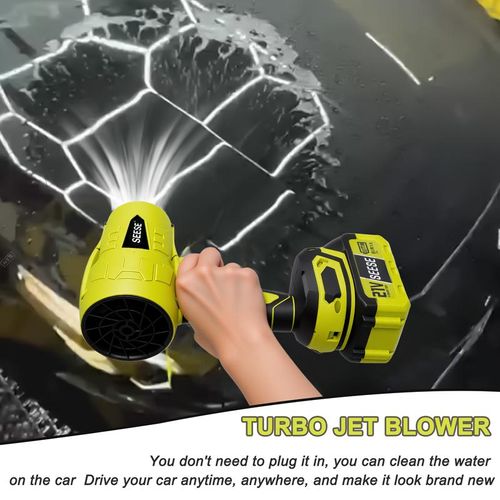 Cordless Turbo Jet Blower 500G High Thrust – Aircraft Engine Principle Leaf & Car Dryer