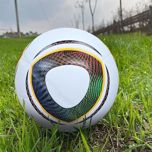 Professional Size 5 Soccer Ball - Abrasion-Resistant PU Surface for Training & Matches | Multi-Layer Durable Construction | Official Match Specifications for All-Weather Outdoor-Indoor Play