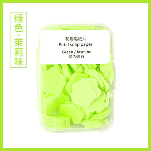 Petal-Shaped Soap Papers: 4-Scent Bundle, Natural, Portable & Luxe