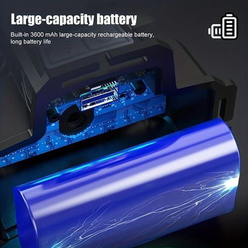 Multifunctional LED Headlamp with Wave Sensor - 3600mAh Rechargeable Power Bank, Zoomable Focus & Waterproof Design