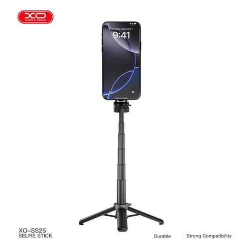 SS25 Portable Foldable Selfie Stick & Tripod Stand with Remote
