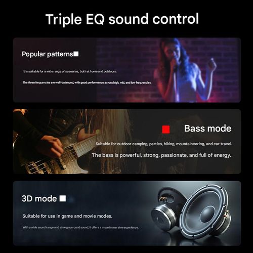 Portable, High-Volume, Waterproof Bluetooth Speaker with Heavy Bass — Ideal for Outdoor Square Dancing