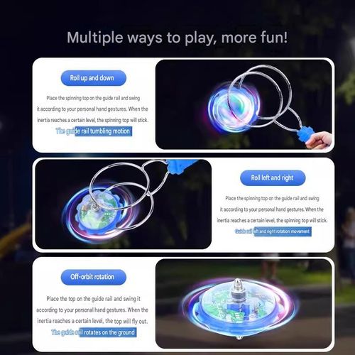 Magnetic Colorful Magic Spinning Top
