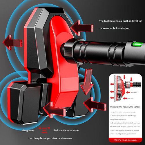 No-drill adjustable door pull-up bar (also called a home pull-up bar)