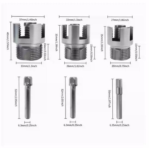High carbon steel internal and external wire opener
