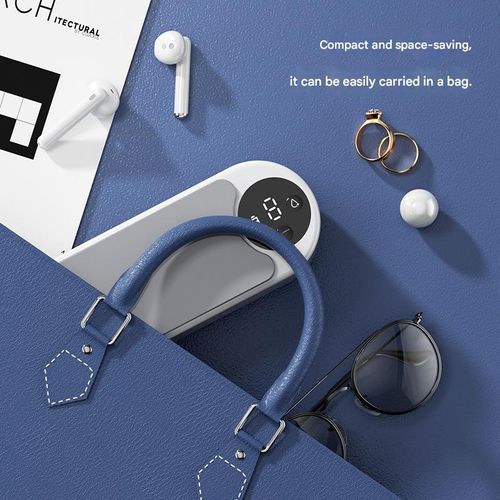 Ultrasonic cleaner: Cleans glasses, watches, jewelry, makeup brushes, pacifiers, etc.