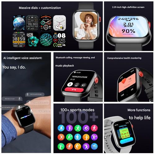 Health Monitoring & Fitness Smartwatch