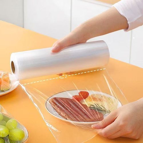 Perforated-tear cling film, food-grade (30cm x 30cm), approx. 1,600 sheets.