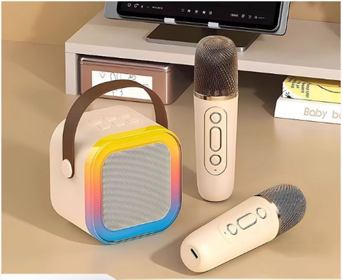 🔥HOT SALE - 49% OFF🔥 K12 Bluetooth speaker-microphone integrated outdoor live streaming home karaoke with microphone Bluetooth audio equipment