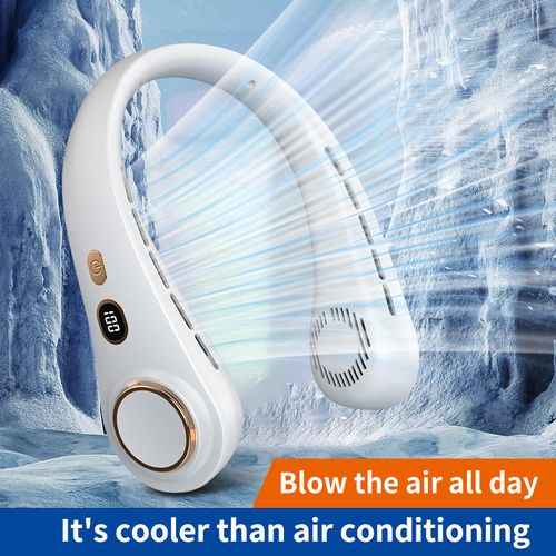 Portable neck fan