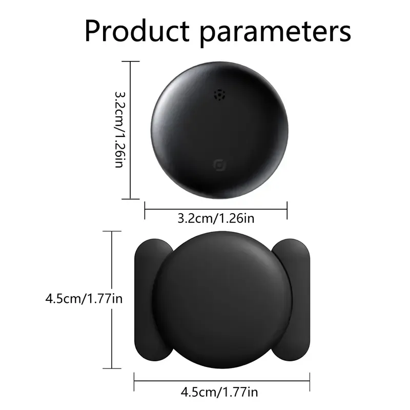 GPS Tracker for Car, Tracking Devices for Cars Hidden, Car GPS Tracking Device for Vehicles, Anti-lost Device, No Monthly Fee, Works with Apple Find My (iOS Only) For iPhone&Android