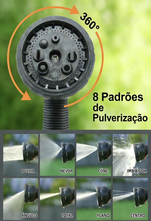 Pistola de Água Alta Pressão - Metal Ultra Resistente