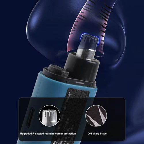 Aparador de Pêlos do Nariz USB Recarregáve