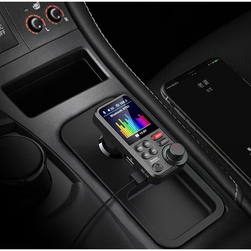 Transmissor FM Bluetooth BT93 para Carro - Som HIFI Sem Perdas, MP3 Player, USB e Equalizador de Graves e Agudos