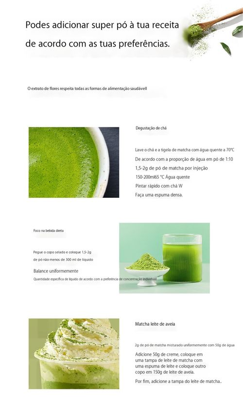 Matcha em Pó - Detox Fit