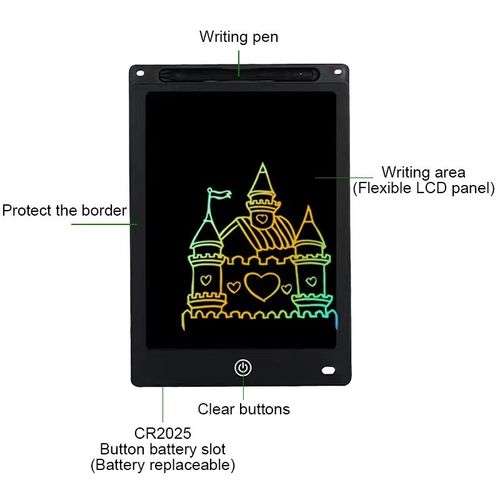 Quadro digital LCD para as crianças brincar e aprender