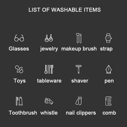 Fabricantes úteis Atacado Barato Eficiente Vidro Inteligente Mini Ultrasonic Jóias Óculos Máquina De Lavar Roupa