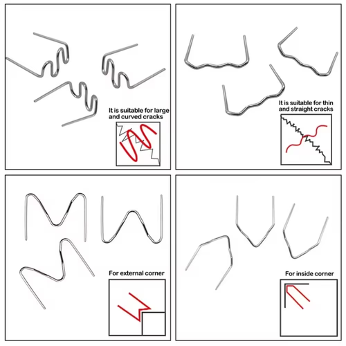 Pistola de Soldagem Plástica, Grampeador Térmico, Kit de Ferramentas para Reparação de Plástico e Diagnóstico Automotivo