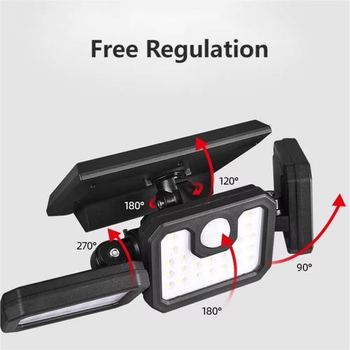 Luz solar LED IP65 impermeável para casa