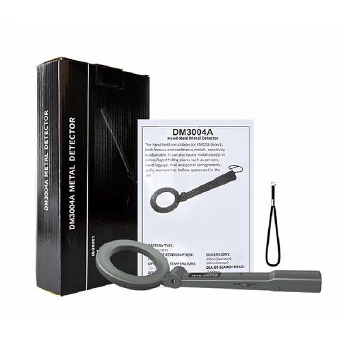 Metal Detector DM3004A Handheld Ajustável Portátil Rastreador Pinpointer Alarme Sensível Pesquisa Bobina Metal Detectar Ferramenta