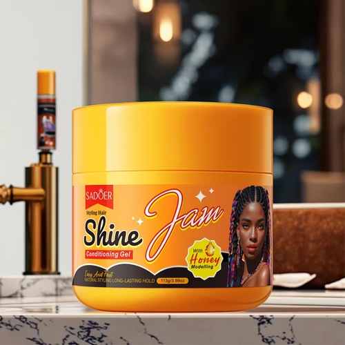 Gel Condicionador Capilar Shining Jam 113g - Creme Nutritivo para Cabelos Macios