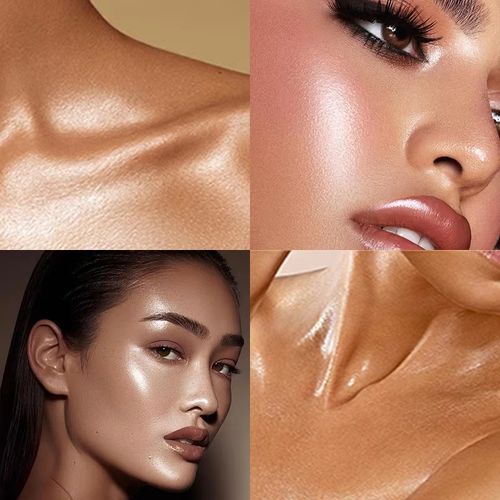 Seline Girl  Maquiagem Mineral Fairy High Light Pó Solto Iluminador Blush Corporal Iluminador Perolado Longo