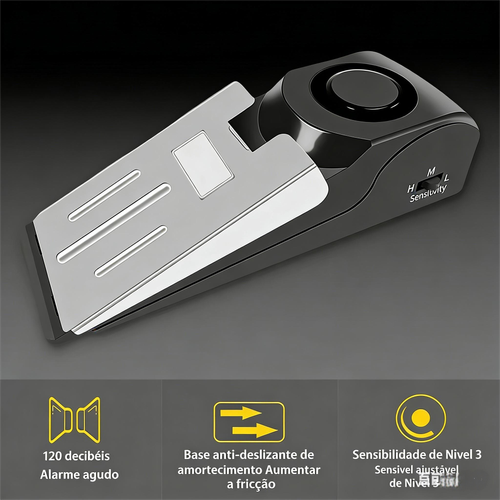 sistema de alarme de porta pessoal para uso doméstico