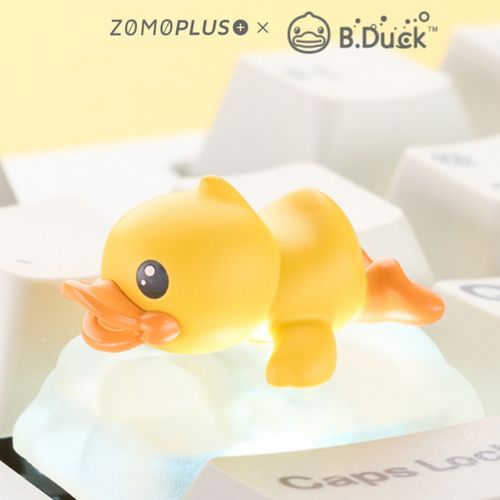 Little yellow duck keyboard keycaps, high-quality original custom mechanical keyboard keycaps.