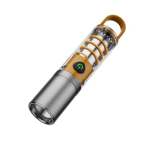 Portable Rechargeable LED Flashlight Multifunctional Outdoor Camping Lighting USB Rechargeable