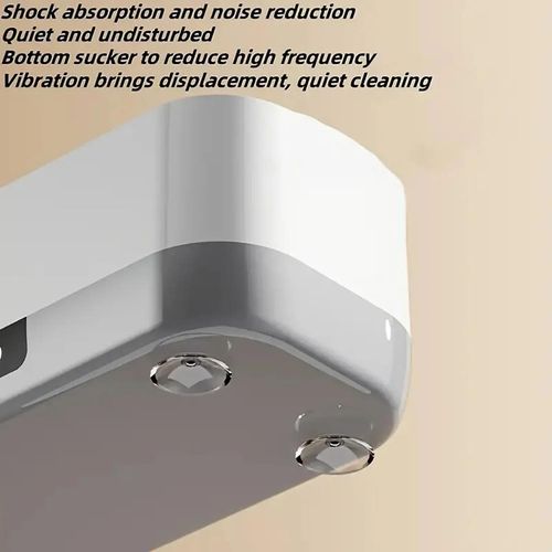 portable glasses, braces,dentures, jewelry cleaner - USB rechargeable, high-frequency vibration 360 ° deep cleaning, easy to use at home for watches, makeup brushes, etc., Household appliances and personal care products