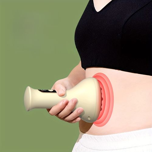 Intelligent 9-Speed Adjustable Cupping Massager - USB Rechargeable Body GUASHA Tool, 1200mAh, 8 Steel Balls, Home Use, Perfect Holiday Gift, Rechargeable Massager