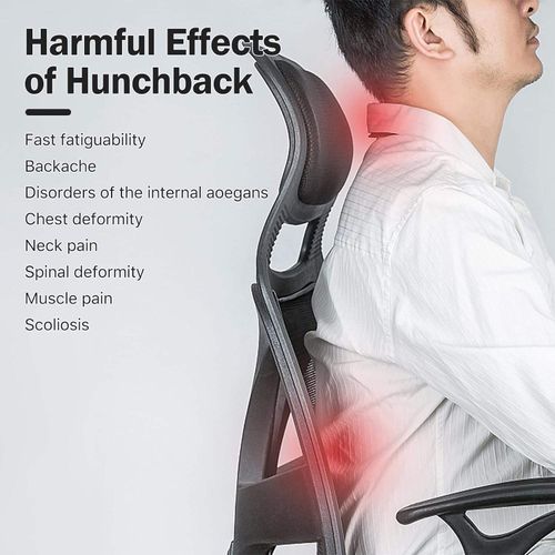 Hunchback correction belt vibrating LCD hanging neck sitting posture correction artifact chest stretching instrument