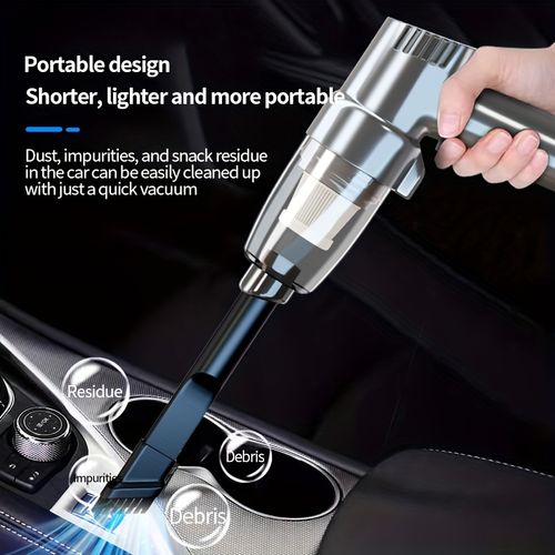 Car vacuum cleaner super powerful power large suction wet and dry dual-purpose car small mini handheld multi-function portable