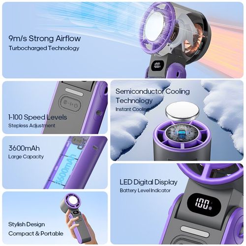 Portable Electric High Speed ​​Outdoor Mini Air Cooling Turbine Fan