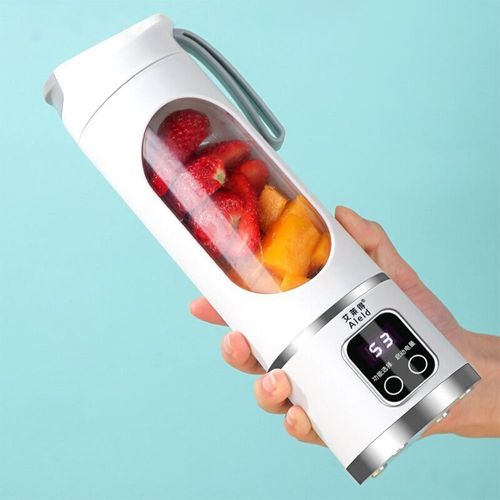 Mini size, big power! One-touch start for quick ice crushing and juice extraction. Portable and rechargeable design to brighten your healthy life.