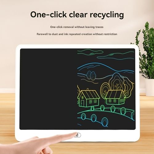16 Inch Large LCD Writing Board, Erasable Electronic Graffiti Board, Portable Drawing Board, Suitable for Offices, Homes, Schools, Ideal Toy Gifts for Boys And Girls