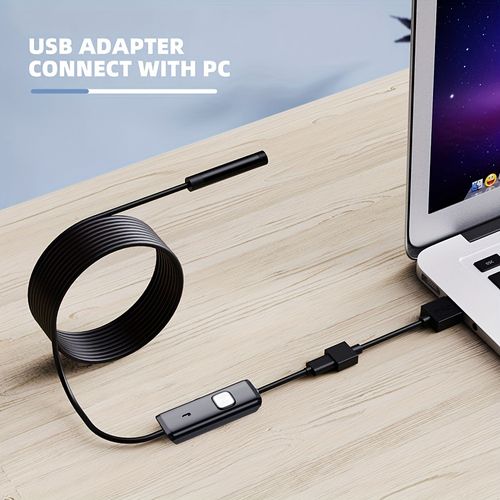Endoscope Camera Endoscope Borescope Android Type-C USB Inspection Camea for Car(640*480P resolution)