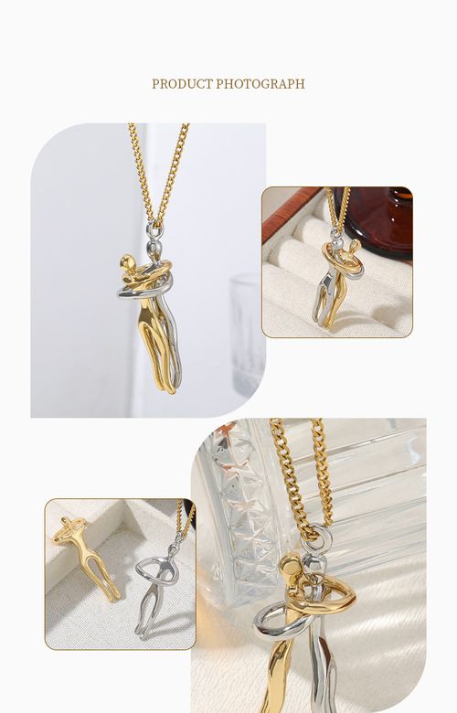 Eternal Embrace Couple Necklaces: Wear Your Love Story Close to Your Heart