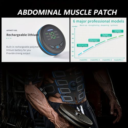 Magnetic Ems Portable Wireless Muscle Trainer Elettrostimolatore Addominali Electronic Muscle Stimulation