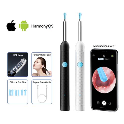 WIFI Electric Ear Cleaner Send 9 Accessories Ear Cleaner Machine IP67 Ear Cleaner with Camera