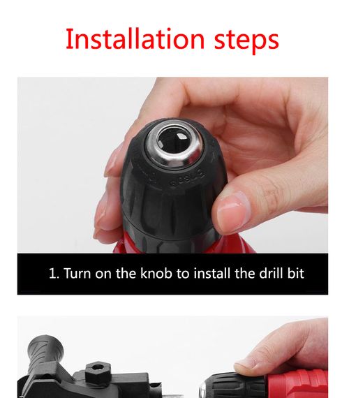 4-inch hand drill to chainsaw converter household handheld mini electric chain saw conversion head logging saw garden saw