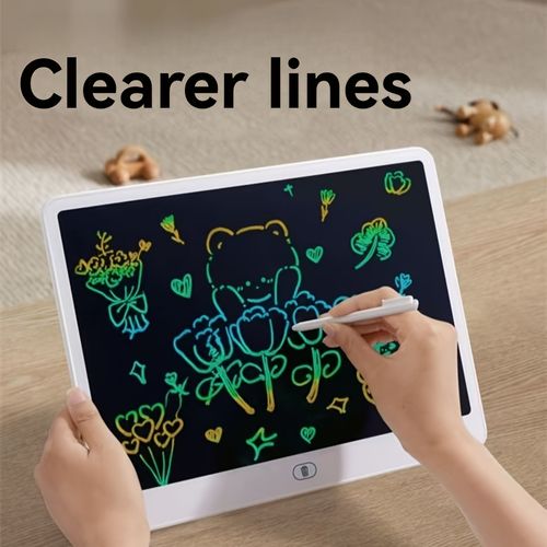 16 Inch Large LCD Writing Board, Erasable Electronic Graffiti Board, Portable Drawing Board, Suitable for Offices, Homes, Schools, Ideal Toy Gifts for Boys And Girls